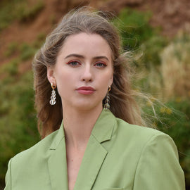 Culturesse Chantel Clear-minded Earrings