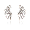 Culturesse Belle Ame Diamante Climber Earrings