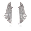 Culturesse Lais Diamante Tassel Earrings