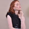 Culturesse Georgia May Crystal Diamante Earrings