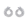 Culturesse Georgia May Crystal Diamante Earrings