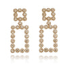 Culturesse Gianni Crystal Encrusted Diamante Earrings