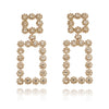 Culturesse Gianni Crystal Encrusted Diamante Earrings