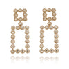 Culturesse Gianni Crystal Encrusted Diamante Earrings