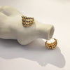 Culturesse Gianna Curved Beads Earrings