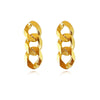 Culturesse Lucie Modern Muse Dainty Chain Earrings
