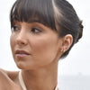 Culturesse Apricia Dainty Opal Stud Earrings