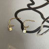 Culturesse Billie Minimalist Padlock Earrings