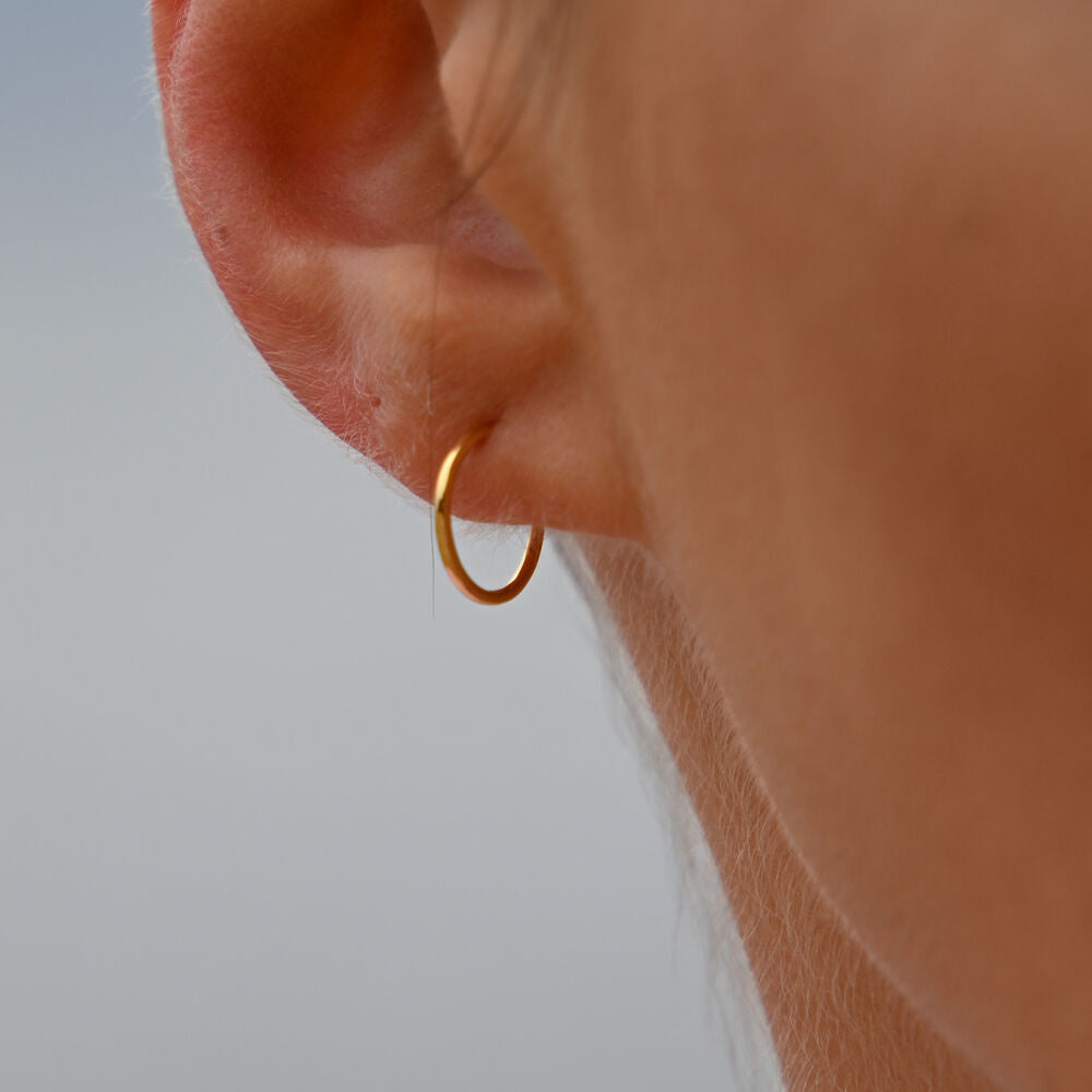Culturesse Billie Dainty Padlock Mismatched Earrings