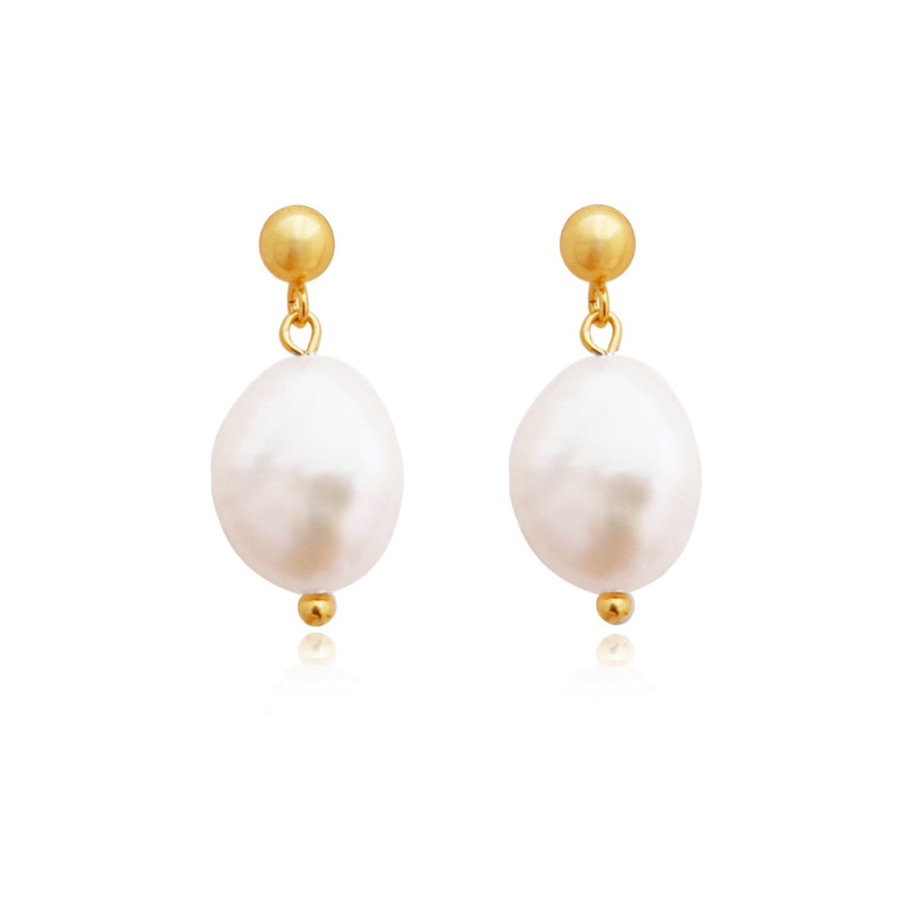Culturesse Myla Freshwater Pearl Drop Earrings