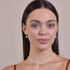 Culturesse Ada Dainty Pearl Drop Earrings