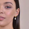 Culturesse Ada Dainty Pearl Drop Earrings