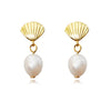 Culturesse Ada Dainty Pearl Drop Earrings