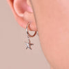 Culturesse Meri Dainty Starfish Drop Earrings