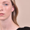 Culturesse Gemma Gold Filled Dainty Moon Earrings