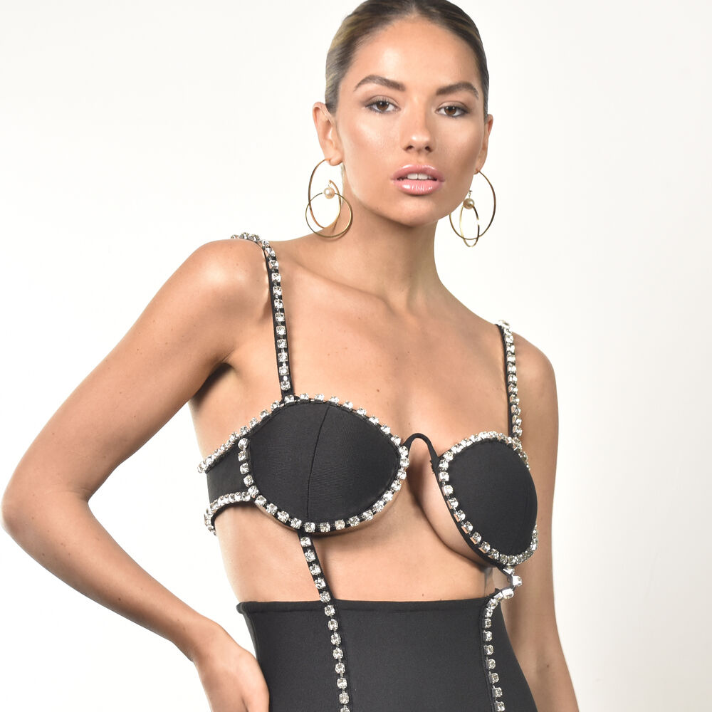 Culturesse Orbit Sculptural Hoop Statement Earrings