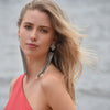 Culturesse Higher Attitude Statement Earrings