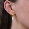 Culturesse Mika Fine Diamante Star Drop Earrings