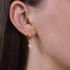 Culturesse Mika Fine Diamante Star Drop Earrings