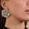 Culturesse Christabel Diamante Statement Earrings