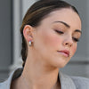 Culturesse Swarna Artisan Dolphin Hoop Earrings (Silver)