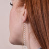 Culturesse Kelsey Fine Double String Earrings