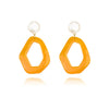 Culturesse Symone Modern Geo Drop Earrings