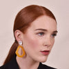 Culturesse Symone Modern Geo Drop Earrings