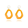 Culturesse Symone Modern Geo Drop Earrings