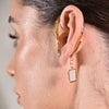 Culturesse Echo Artsy Ear Frame Earrings