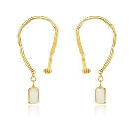 Culturesse Echo Artsy Ear Frame Earrings