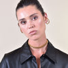 Culturesse Farren Modern Gold Loop Cuff Earrings