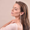 Culturesse Engaged Crystal Diamante Earrings