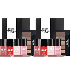 The Ultimate Make Up Kit Self Love Edition for Eyes and Nails MUD Makeup Design 2x 1 Kit