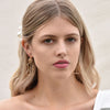 Culturesse Adren Female Back Line Art Earrings