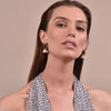 Culturesse Esmee Freshwater Pearl Hoop Earrings