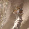 Culturesse Esmee Freshwater Pearl Hoop Earrings