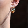 Culturesse Raquel Flow Huggie Earrings (Gold Vermeil)