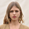 Culturesse Lusia French Bouquet Earrings
