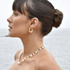 Culturesse Zoya Full Pearl Chain Necklace / Choker
