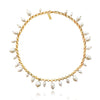 Culturesse Zoya Full Pearl Chain Necklace / Choker