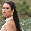 Culturesse Etienne 24K Baroque Pearl Drop Earrings