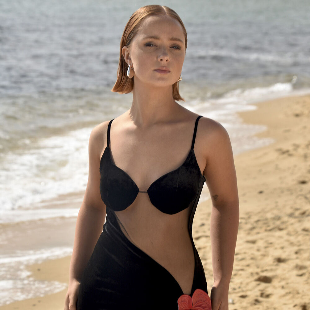 Culturesse Orsa Chunky Geometric Drop Earrings (Silver)