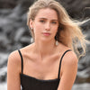 Culturesse Fallen Glamour Drop Earrings