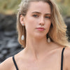 Culturesse Fallen Glamour Drop Earrings
