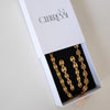 Culturesse Evren Gold Chain Earrings