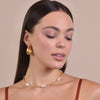 Culturesse Samone Modern Muse Pearl Chain Necklace / Choker