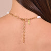 Culturesse Samone Modern Muse Pearl Chain Necklace / Choker