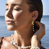 Culturesse Avalynn Classic Hoop Earrings (Gold)