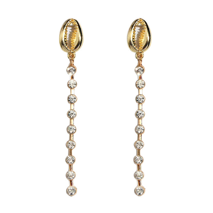 Culturesse DeDe Shell Glamour Earrings